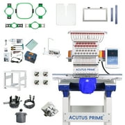 WY1501C Embroidery Machine with 15 Needles, 14"x20" Embroidery Area, 1200SPM Max Speed, 10" Touch Screen, Wifi available, for Flat/3D Cap/Hat/T-shirt/DIY, Full Accessories & Training
