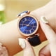 thumbnail image 1 of On Sale! Mothers Day Gift for Grilfriend Womens Watches ,Ladies Casual Alloy Leather Belt Watch Analog Quartz Wristwatches,Blue Buy 2 Save 10%, 1 of 2