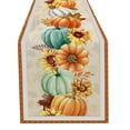 thumbnail image 2 of AKEGAMN Clearance! Sunflower & Maple Pattern Tablecloth Kitchen Dining Table Cover Stain & Wrinkle Polyester Fabric For Home Decor Sunflower & Maple Pattern Tablecloth Kitchen Dining Table Cover Sta, 2 of 9