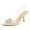 Beige, variant on Women's Slingback Pointed Closed Toe Heels with Rhinestones 3 inch Comfortable Stiletto Sandals Pumps Wedding Party Dress Shoes