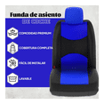 thumbnail image 2 of Fundas De Asiento Universales Comfort Car Covers 9 Piezas Malubero, Azul, 2 of 5