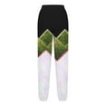 thumbnail image 4 of Odeerbi 3-14 Años Para Niños Pantalias de Chándal Bloque de Color Atletismo Atletismo Jogigador Pantalones Caderas Elásticas de La Cintura Con Cordón Con Bolsillo, 4 of 5