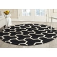 thumbnail image 2 of SAFAVIEH Cambridge Joshua Geometric Tessellation Wool Area Rug, Black/Ivory, 2'6" x 4', 2 of 9
