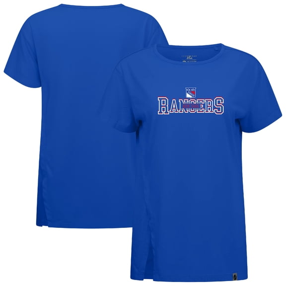 Women's Levelwear  Royal New York Rangers Influx Journey T-Shirt