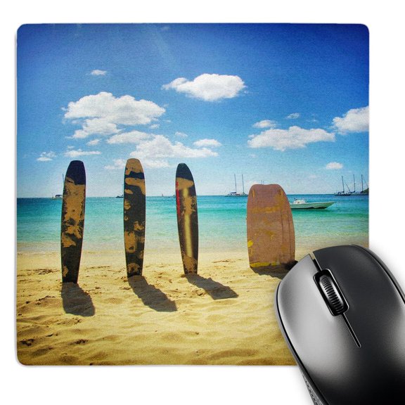 3dRose, Surfboards In The Sand, MousePad