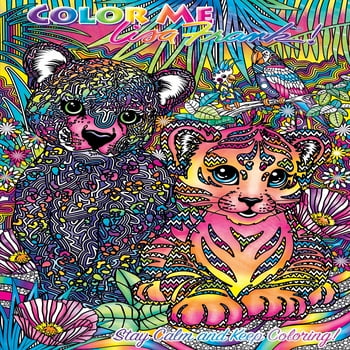 Lisa Frank 40 Page Advanced Coloring Book, Paperback