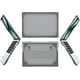 thumbnail image 2 of Compatible with MacBook Air 13.6 inch Case M3 M2 - Model Release A3113 A2681 Case, Rugged Protective Case Cover (Grey), 2 of 5