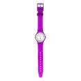 thumbnail image 3 of Dakota 27378 Easy Clean Water Resistant Ladies Plastic Nurse Watch, Purple, 3 of 3