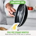 thumbnail image 2 of GreenLife Soft Grip Pro 2-Piece Fry Pan Set, 2 of 11