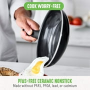 GreenLife Soft Grip Pro 2-Piece Fry Pan Set