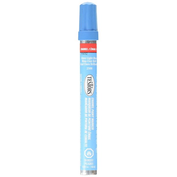 Enamel Paint MarkerGloss Light Blue, Allpurpose enamel paint markers