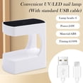 thumbnail image 4 of 1 Set USB Mini Nail Light Portable Fast Easy Nail Extension Manicure UV Machine Women Beauty Accessories, 4 of 8