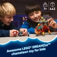 thumbnail image 2 of LEGO DREAMZzz Mateo’s Fire Chameleon Building Toy - Pretend Play Set for Kids, Ages 7+ - Storytelling Toy for Boys & Girls - 2 Construction Modes for Pretend Play - Gift Idea for Birthdays - 71492, 2 of 5