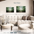 thumbnail image 4 of Elephant Stock Lighting Forest Ii Wall Art - Horizontal Canvas Wall Art - Living Room Wall Decor - Nature Canvas - Green And Beige Decor By Philippe Manguin - 36" x 24", 4 of 8