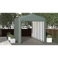 thumbnail image 3 of Sheltertube Wind And Snow-Load Rated Garage, 14X36X16 Green, 3 of 12