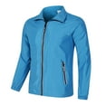 thumbnail image 2 of Windbreaker Jackets for Men Long Sleeve Windproof Outdoor Casual Zip Up Collared Jacket with Pockets Outerwear Coat, 2 of 6