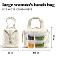 thumbnail image 4 of Bolsa de almuerzo Fit & Fresh de neopreno Remi para mujer con contenedores, 4 of 6