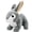 Grey Bunny – Plush, variant on Dimple Baby Bunny Plush Toy – Soft Grey Stuffed Animal for Babies, Toddlers, Boys and Girls