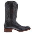 thumbnail image 4 of Tanner Mark Boots Mens Tanner Mark Black Caiman Tail Print 12in Black Top Black 7 D, 4 of 5