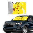 thumbnail image 4 of Windshield Sun Shade Foldable Car Front Window Sunshade For Car Suv Trucks Vans - Best Heat Shield Blocker Visor Cover Blocks Uv Rays And Keeps Your Vehicle Cool-Small, 4 of 5