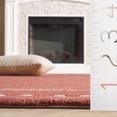 thumbnail image 5 of SAFAVIEH Bella Danita Bordered Wool Area Rug, Red/Ivory, 6' x 9', 5 of 11