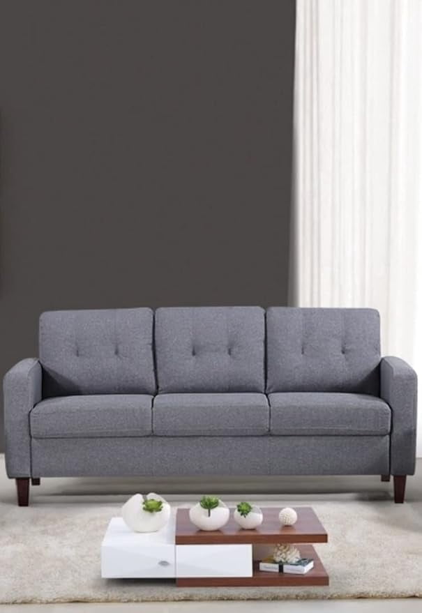 US Pride Linen Upholstered Couches for Living Room