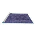 thumbnail image 2 of Ahgly Company Machine Washable Indoor Round Persian Blue Traditional Area Rugs, 3' Round, 2 of 4