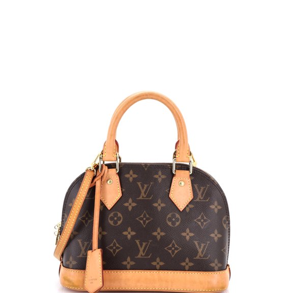 Pre-Owned Alma Handbag Monogram Canvas BB By Rebag