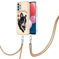 thumbnail image 2 of TECH CIRCLE For Galaxy A23 4G Case,Stylish Pattern Soft Slim Thin Silicone TPU Girls Boys Women Men Case Shockproof Protective Phone Case with Strap for Samsung Galaxy A23 6.6" 2022,Dog, 2 of 7