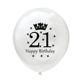 thumbnail image 4 of Feliz cumpleaños confeti digital globos de látex cumpleaños fiesta aniversario decoración 21th Sunnimix globos de feliz cumpleaños, 4 of 8