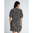 thumbnail image 3 of Scoop Women's Ruched Mini Dress, Sizes XS-XXL, 3 of 5