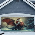 thumbnail image 1 of Santa Riding Classic Lighting Holiday Party Banner Outdoor Christmas Background Cloth for Merry Festive Event Decoration, 1 of 6