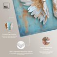 thumbnail image 4 of Weathered Wings I Canvas Wings Wall Art by Art Remedy, Gallery Wrapped, 20" x 20", 4 of 7