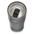 thumbnail image 2 of Thermos Stainless Steel Tumbler, w/ Slide Lock Lid, Graphite, 24 oz, 2 of 6