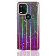 thumbnail image 4 of Moto G Stylus 5G 2021 Case, Rosebono Bling Glitter Sparkle Laser Pink Ultra Transparent Fashion Cute Colorful Skin Cover Shockproof Case for Moto G Stylus 5G 2021, 4 of 5