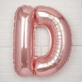 thumbnail image 4 of Efavormart Blush 40" tall Alphabet Letters / Number Foil Balloons Party Wedding Decorations Graduation New Year Party- M, 4 of 6