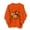 `Orange, variant on Hurxie Fall Pumpkins Sweatshirts for Women Long Sleeve Halloween Thanksgiving Graphic Shirt