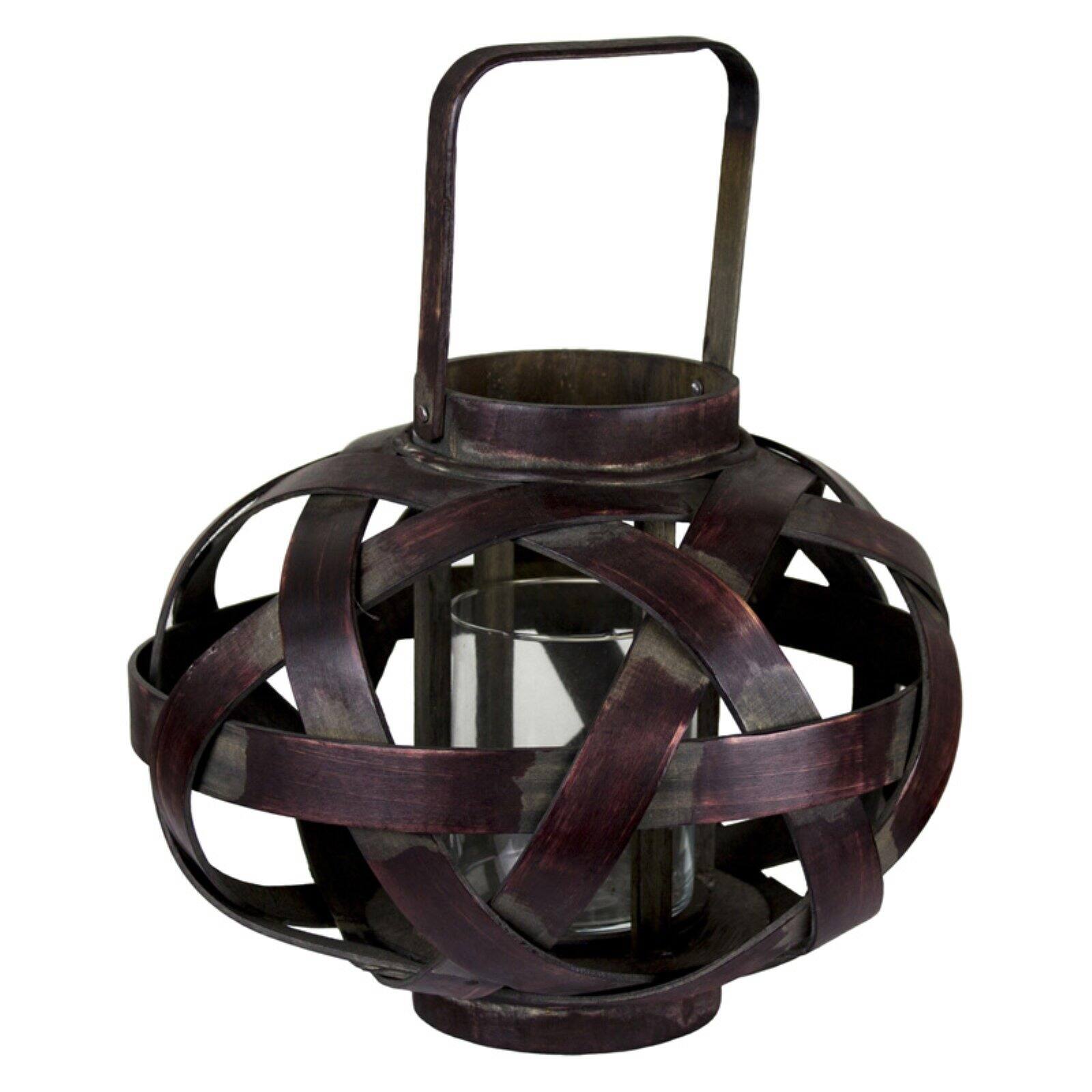 Sagebrook Home Bamboo Lantern Candle Holder