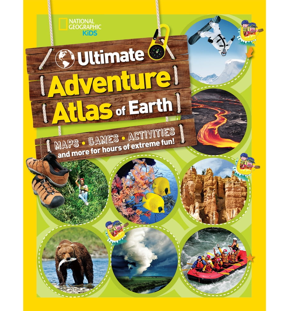 Pre-Owned National Geographic Kids Ultimate Adventure Atlas of Earth ...