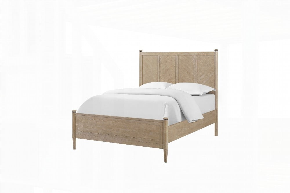 King Size Metal Platform Bed Frame No Box Spring Needed Gray for Master Bedroom