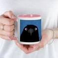 thumbnail image 5 of CafePress - Eating Crow Mugs - 11 oz Ceramic Mug - Novelty Coffee Tea Cup, 5 of 6