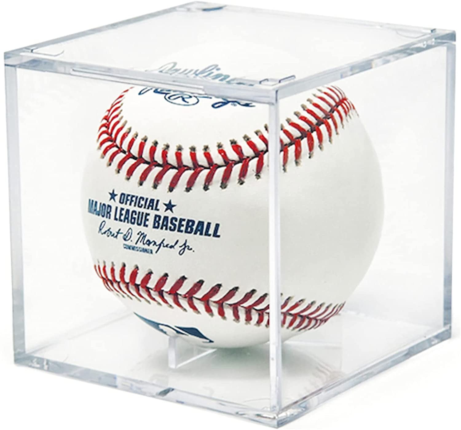 Pro UV Display Case Cabinet Holder Wall Rack for Bobble Head Figurine Baseball Cubes Display 