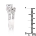 thumbnail image 4 of Art Deco Round Cut Bridal Set, 4 of 4