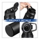thumbnail image 3 of 10 Pieces Water Bottle 600ml Reusable Bottles black, 3 of 5