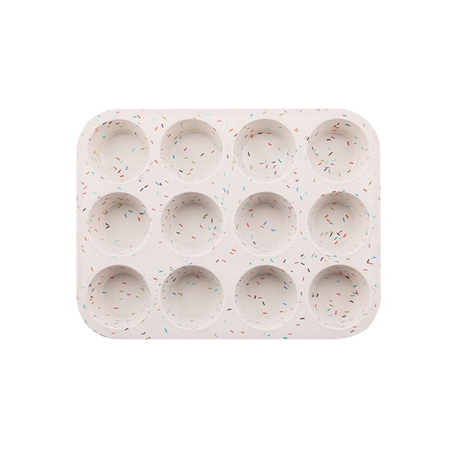 Moldes de Silicona para Hornear Molde de Pastel de Silicona Herramienta de Hornear Antiadherente Conjunto de Cocina para Hacer Pan Molde de Pastel de Taza de Papel Flexible Accesorios para Hornear