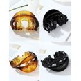 thumbnail image 4 of Extensiones de cabello con clip de capullo de rosa, cabello humano REMY, 8 unidades, 18 clips, 70 g/juego, 20 pulgadas, rubio blanqueado, 4 of 5