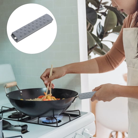 Raindrops Pan Handle Covers 1Pcs Heat Resistant for Standard Metal Cookware in Hotel Kitchens