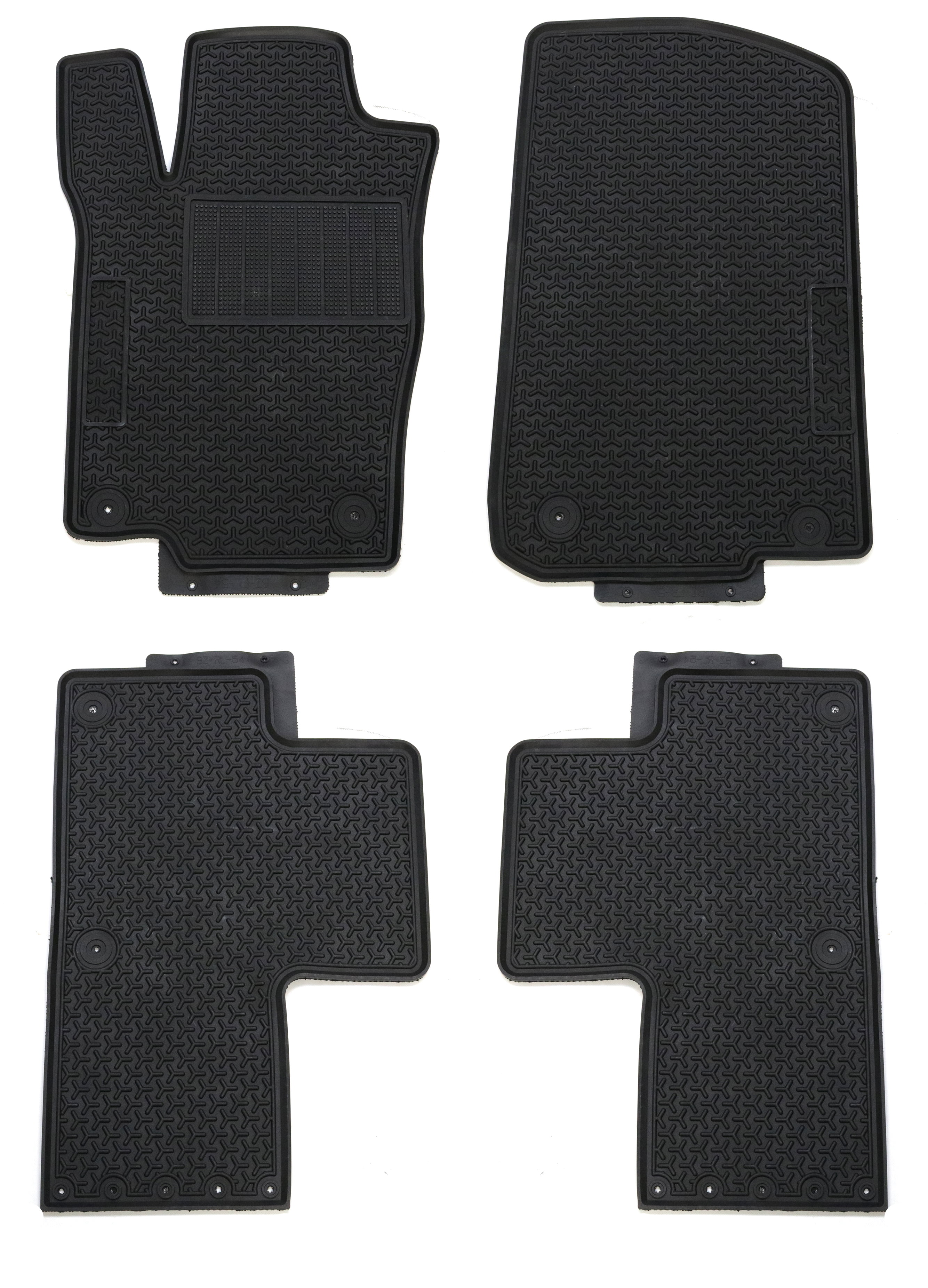 TMB Motorsports All Weather Floor Mats for Ford Fusion 2013-2019 