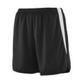 thumbnail image 2 of Augusta Youth Rapidpace Track Shorts 346 Black/White L, 2 of 3