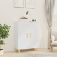 thumbnail image 1 of vidaXL Sideboard White 70x34x90 cm Engineered Wood, 1 of 5